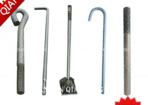 China Galvanized T Type Iron Foundation Anchor Bolts M100 For Concrete High Strength on sale