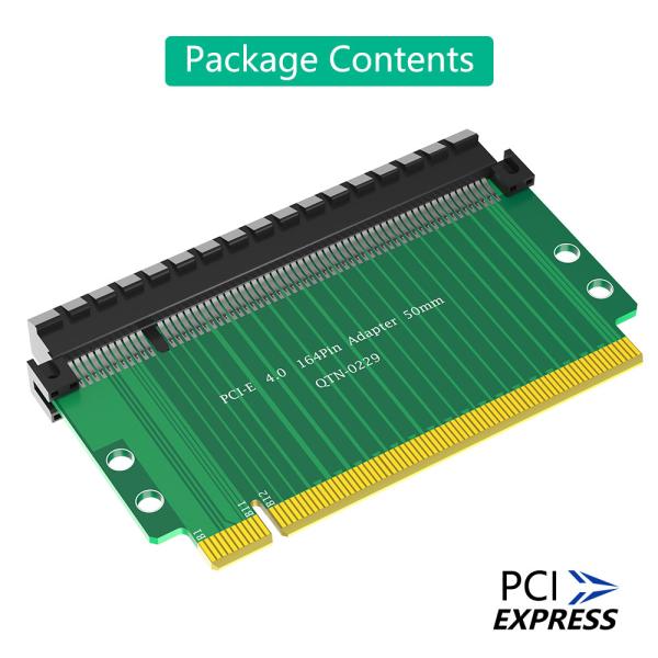 180 Degree PCI E Riser Card High Speed 4.0 16x Riser Card PCI Express