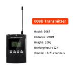 Two-way style 008B audio guide device with intercom function