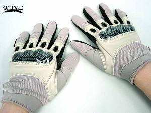 China Full Finger Gloves, Back Of Material: Carbon Fiber + Suede,Palm Material: Sheep Skin factory