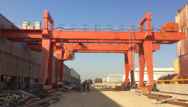 China Brand new double girder workshop gantry crane with great quality for USA,UK,Japan and so on factory