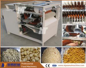 China Almond Groundnut Skin Removing Machine 250kg/h Wet Peanut Skin Peeling Machine factory
