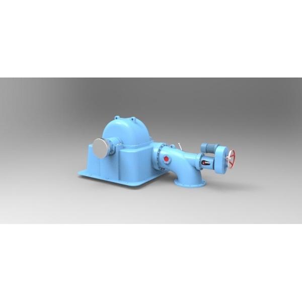 100kw Turgo Hydro Turbine With Synchronous , Double Nozzle Turgo Turbine Generator
