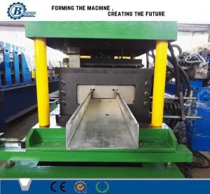 China Full Automatic Hydraulic Metal Steel Purlin Roll Forming Machine WITH CNC Control factory