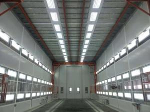 China Coating Producting Equipment BZB Coating line Full down draft Paint Booth factory