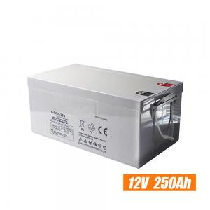 China White 200Ah Solar Lead Acid Battery , 12V 200Ah Lead Acid Battery on sale