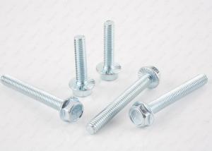 China Indented Serrated Hex Head Bolts , Stainless Steel Metric Hex Head Flange Bolt factory