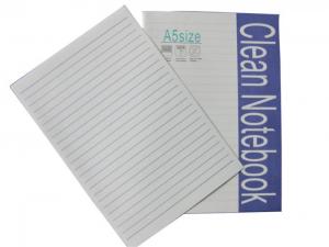 China 100% Virgin Pulp Cleanroom Paper Notebook Stapled Ruled Line / Graph Line factory