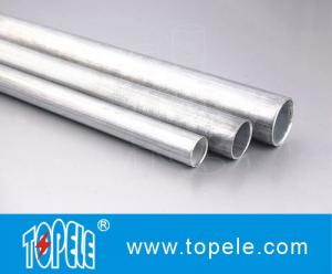 China EMT Conduit And Fittings Carbon Steel Galvanised Tube , Electrical Metallic Tubing factory