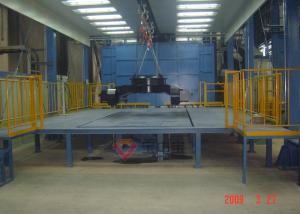 China Automatic Spray Painting Line For Heavy Machinery Paint Booth Continue Transport Line factory