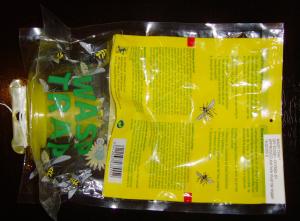 China Eco - Friendly Disposable Hanging Fly Trap Wasp Trap Bag factory