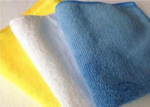 China Soft Polyester Microfiber Cloths For Car Wash Cleaning , Automotive Microfiber Towels on sale