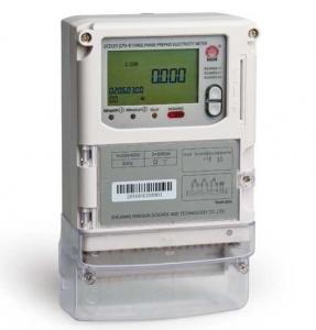 China Secure 3 Phase 4 Wire Emergency Prepaid Electricity Meter Smart Prepayment Meter on sale