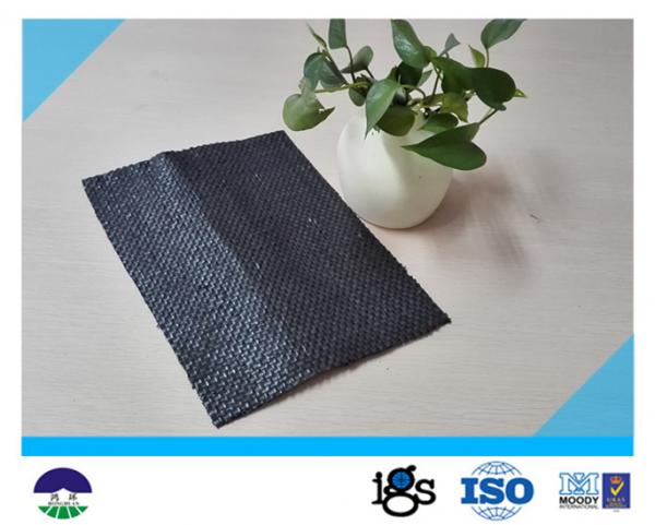 China 289G Polypropylene Woven Geotextile Soil Filter Fabric 53KN / 56KN factory
