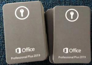 China Microsoft Office Professional Pro Plus 2019 Product Key , Office 2019 Key Card on sale