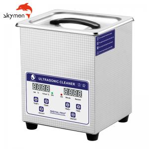 China 2l 60w light weight ultrasonic hand cleaner mechanical timer for contact lenses cleaning factory