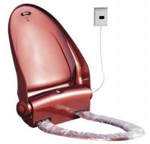 Red Color cover Hygienic Sanitary Toilet Seat with sensor-operated