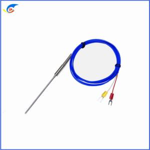 China PT1000 NTC Temperature Sensor Waterproof Oil Proof Silicone Wire Single Double Platinum Resistance Thermistor Sensor factory