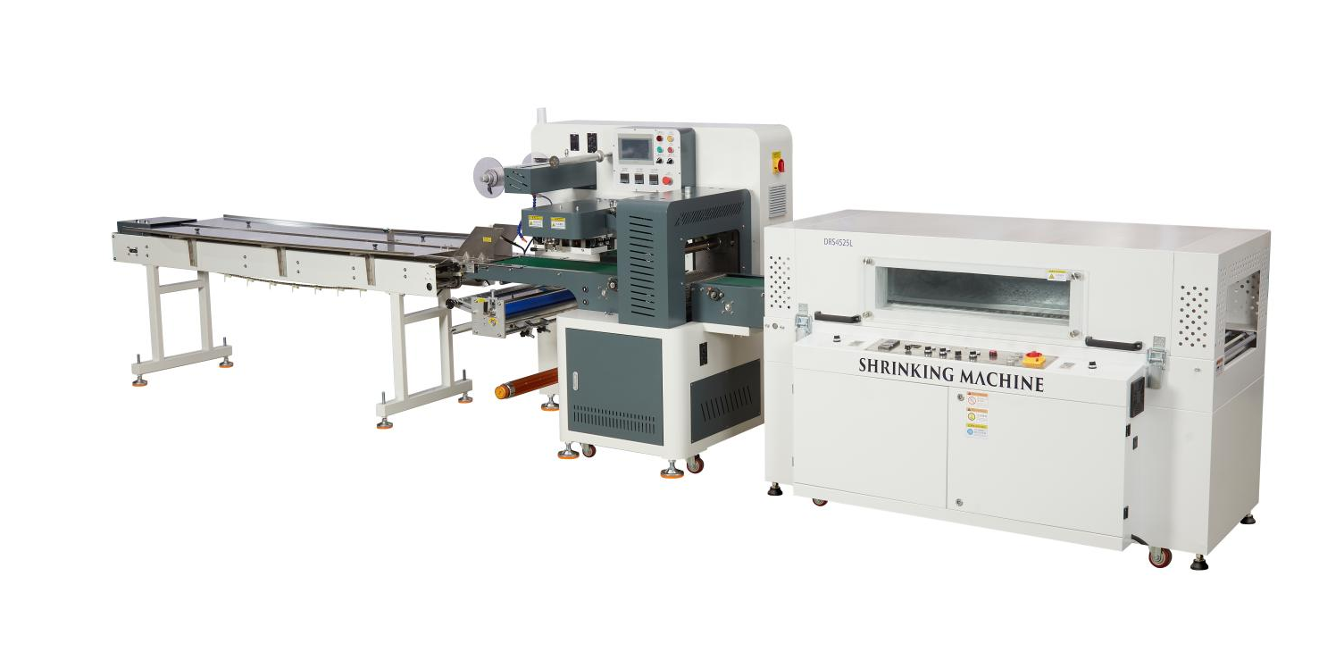 Fast Switch Horizontal Flow Wrapping Machine Stored Formulas Flow Wrap Packaging Machine