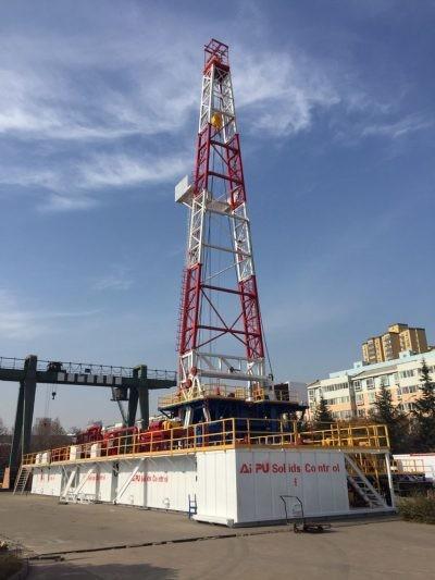 China ZJ40 Rig Solids Control System Drilling Fluids Processing System factory