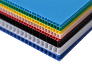 China 1.5-7.5mm Corrugated Plastic Protection Sheets factory