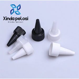 Buy cheap Squeeze Bottle Push Pull Caps Tops Tip White Red Green Pink Twist Off Pointed from wholesalers