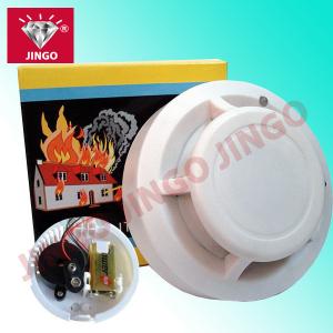 China Electric fire alarm wireless portable smoke detector sensor with buzzer alarm factory