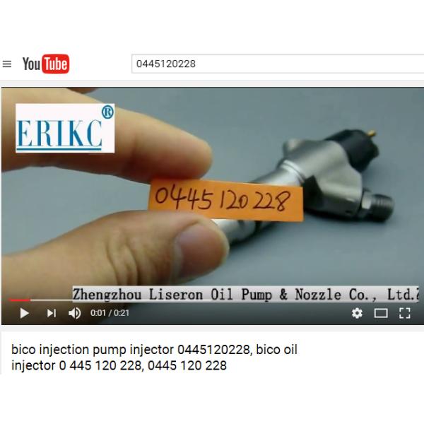 WEICHAI 0445120228 bosch fuel injector set, 0 445 120 228 diesel engine parts whole injector group 0445 120 228