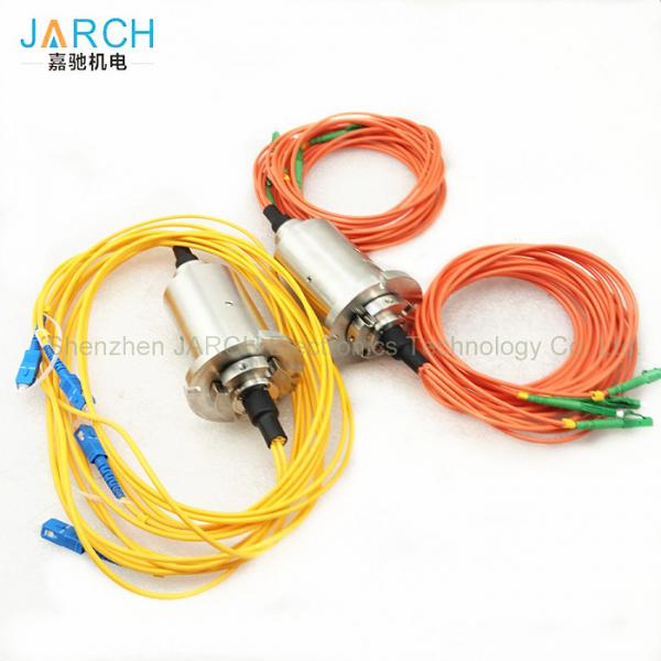 China 4 Channel 1000rpm Fiber Optic Rotary Joint FORJS factory