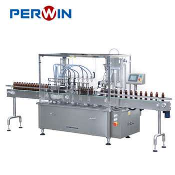 Plastic Bottle Filling And Capping Machine 30ml~200ml Cough Syrup