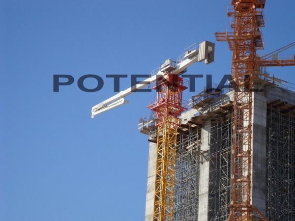 China Stationary Placing Boom Concrete Pump , Concrete Placing Equipment 15kw Motor Power factory