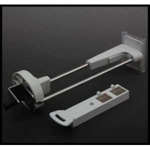 COMER Pegboard Hooks Plastic Display Hooks Slot wall hooks