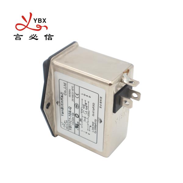 YB11C1 IEC Socket EMI Filter Three in one Power Filter For Medical Equipment