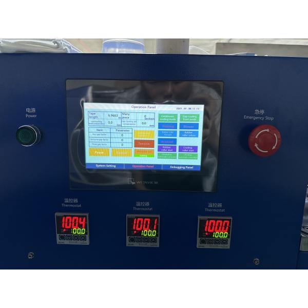 Laboratory Pouch Cell Assembly Lithium Battery Three Roll Transfer Coating Machine