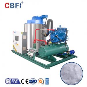 China R404A Fresh Salt Water Flake Ice Machine For Meat Fish Vegetables Refrigerant Preservation on sale