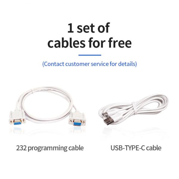 0-10V PT100 12DI 12DO HMI Integrated PLC 4-20mA 4 Aanalog Inputs 4AI 2AO