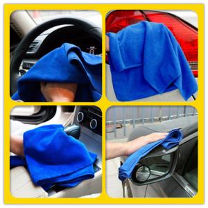 China 30x30cm Microfiber Car Towel Car Cleaning Car Washing Cloth Clean Cloth factory