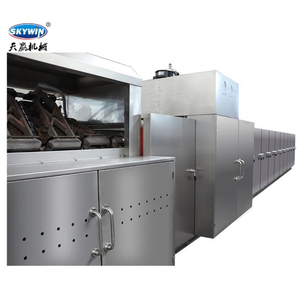 Long Service Life Mitsubishi PLC Wafer Biscuit Production Line