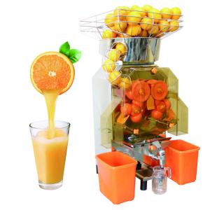 China 370 W Desk Type Orange Juice Squeezer Auto Press For Supermarket factory