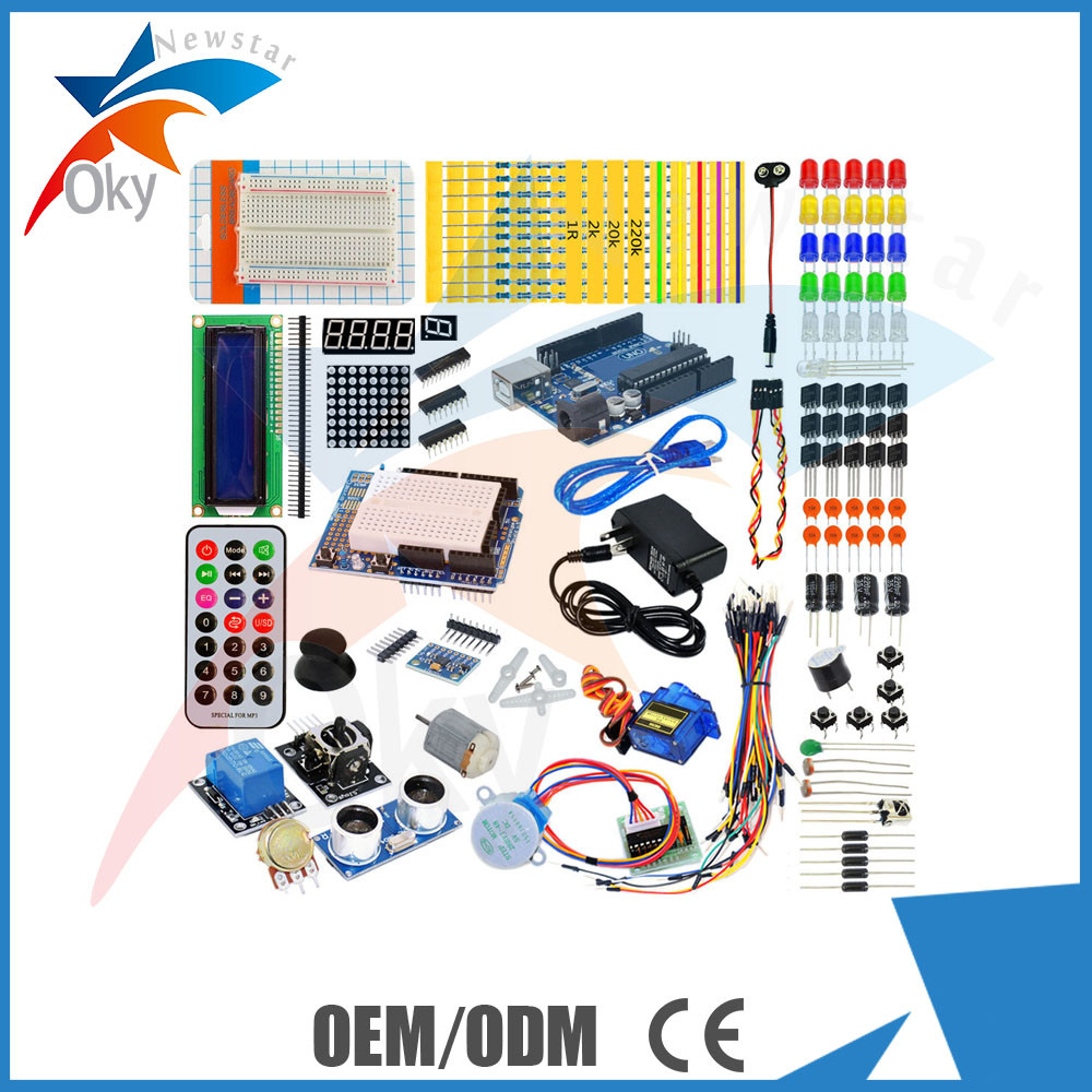 China Electronic starter kit for Arduino Convenient Lightweight UNO R3 factory