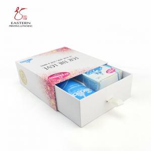 China CMYK Hard Cardboard Gift Boxes Drawer Packaging Box Custom Printed factory