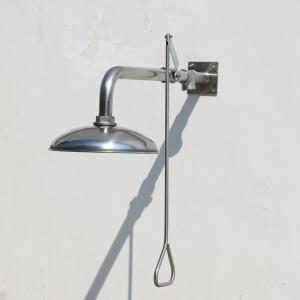 China wall-mounted  type stainless steel shower, emergency drench shower head on sale