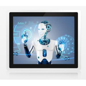 China CE RoHs FCC 19 Inch Touch Screen Computer Monitor Silver Enclosure Color on sale