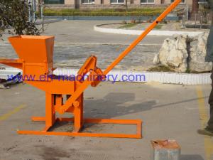 China Small Concrete Block Machine/Manual Clay Brick Machine/1-40 Manual Brick Molding Machine factory