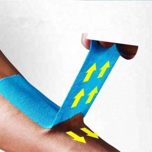 China Waterproof Sports Muscle Elastic Kinesiology Tape factory