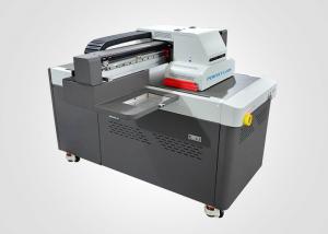 China 6090 6 Printing Head UV Digital Flat Printer For Glass Ceramic Wood Plastic Leather factory