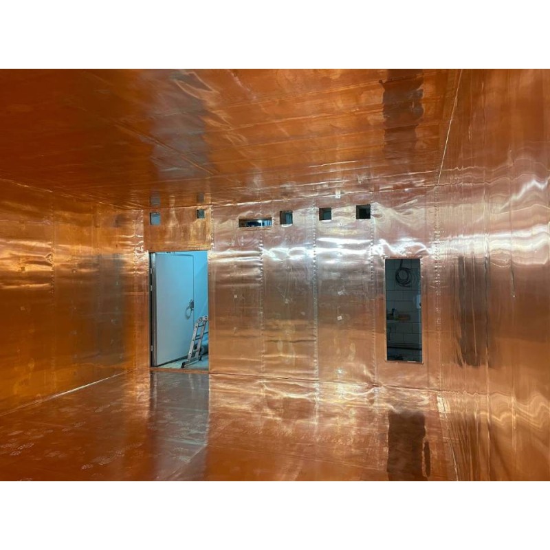 0.105mm Emi Shielding Copper Foil Tape Electrolyte Solution