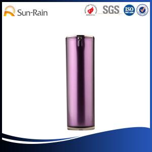 China Fashion purple Acrylic recyclable cosmetic packaging containers / bottles on sale