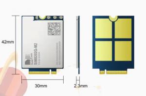 China SIM8202E-M2 SIM8202G-M2 Multi-Band 5G NR LTE-FDD LTE-TDD HSPA+ module which supports R15 5G NSA/SA up to 2.4Gbps data tr factory