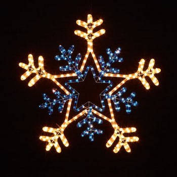 christmas led snowflake